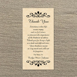 Sympati Tack Photo Card Parchting-utseende