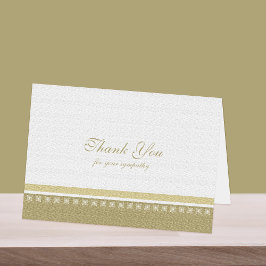 Sympati Tackkort Card - Klassisk elegance