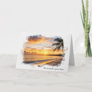 Sympati Tropical Island Sunset Kort