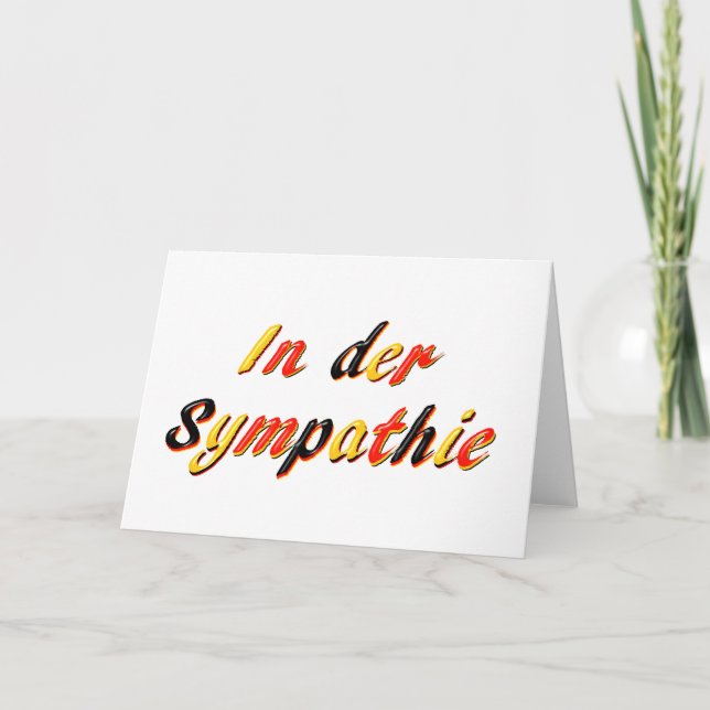 Sympatikort Kort (Framsida)