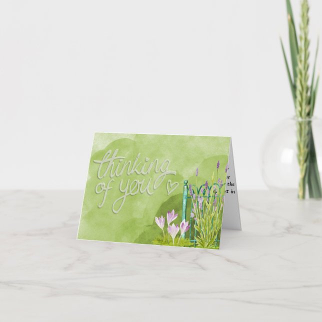 Sympatiskort - att tänka på dig kort (Framsida)