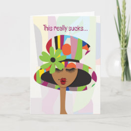 Sympatiskort - det här suger verkligen... tack kort