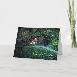 Sympatiskort - djup gaelisk välsignelse för fred kort