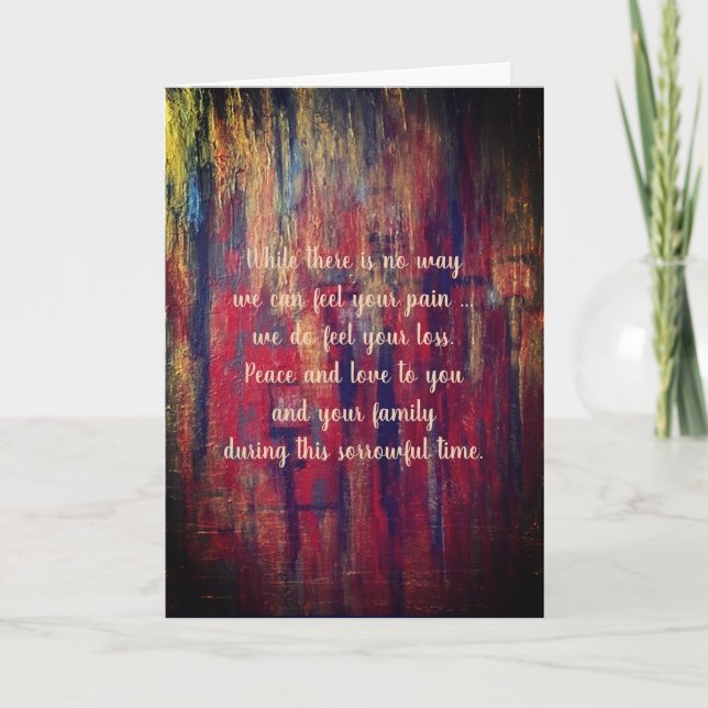 Sympatiskort efter dalDesignNZ Kort (Framsida)