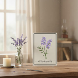 Sympatiskort för anpassade med handritad blomma vykort