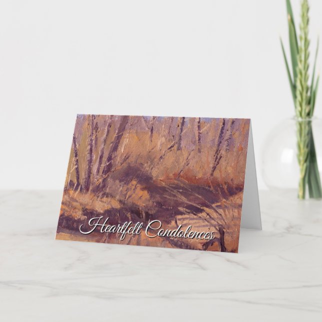 Sympatiskort för irländsk välsignelse kort (Framsida)