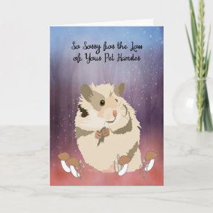 Sympatiskort för Pet Hamster Kort