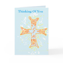 Sympatiskort Tankar på dig / Grekiska Kor