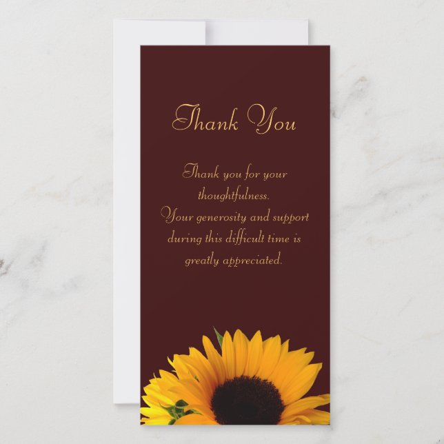 Sympatitack Tack Kort (Framsida)