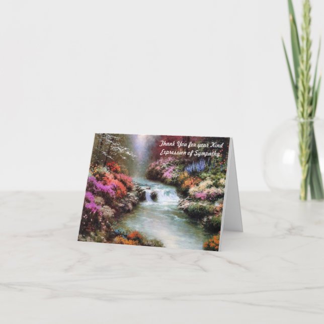 Sympatitackkort Tack Kort (Framsida)