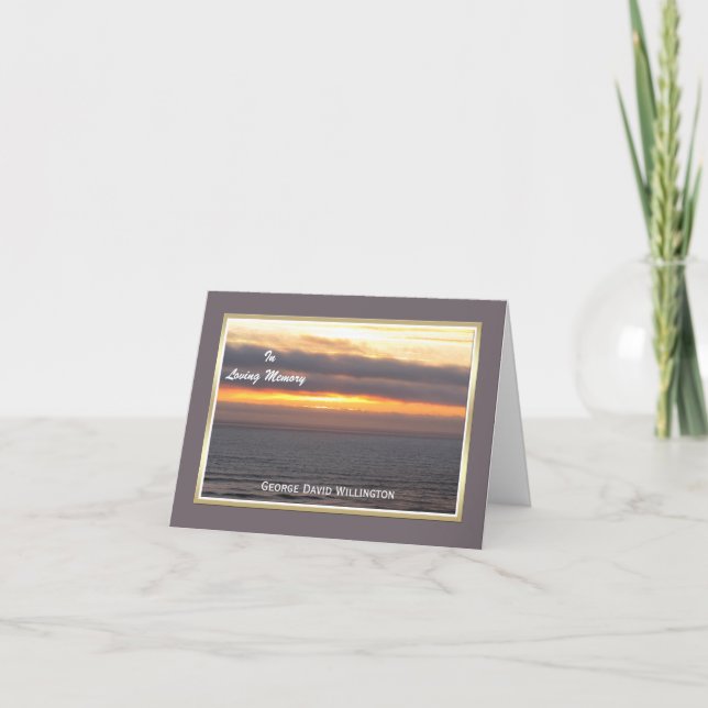 Sympatitackkortkort  -- Anpassningsbar beklär Tack Kort (Framsida)