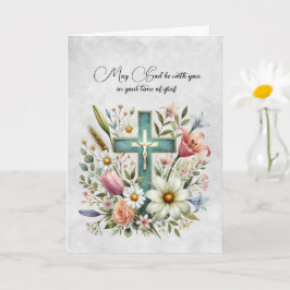 Sympatkort för kor och blommor kort