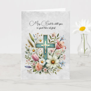 Sympatkort för kor och blommor kort