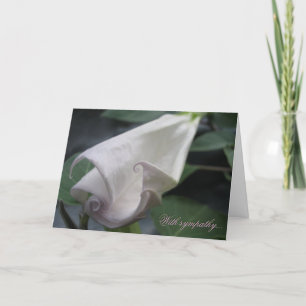 Sympatkort för månblomma kort