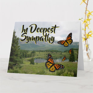 Sympatkort för monarch Butterflies i Sjö Kort