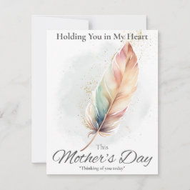 Sympatkort för mors dag - ludd