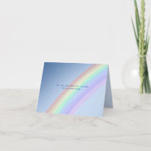 Sympatkort för Pet Rainbow Anpassningsbar Sympathy
