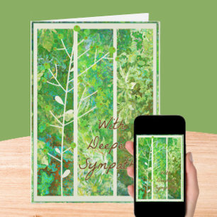 Sympatkort för Serene Nature Art Kort