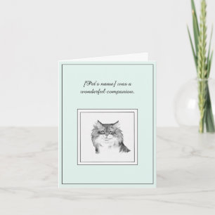 Sympatkort för sibiriska katter kort