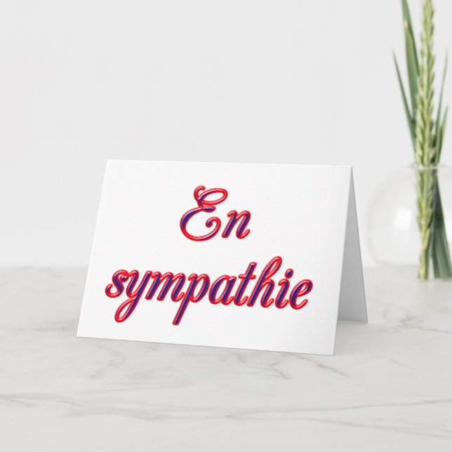 Sympatkort Kort (Framsida)