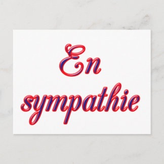 Sympatkort Vykort