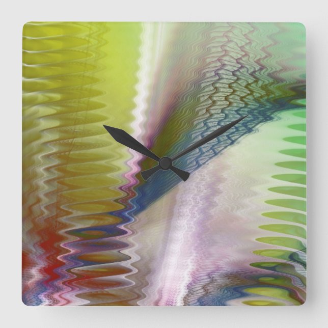 Sympfonisk II Fyrkantig Klocka (Framsida)