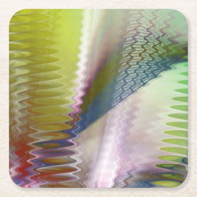 Sympfonisk II Underlägg Papper Kvadrat (Framsidan)