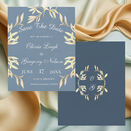 Symphonhony för tidslös Blommigt Spara datum Flygblad