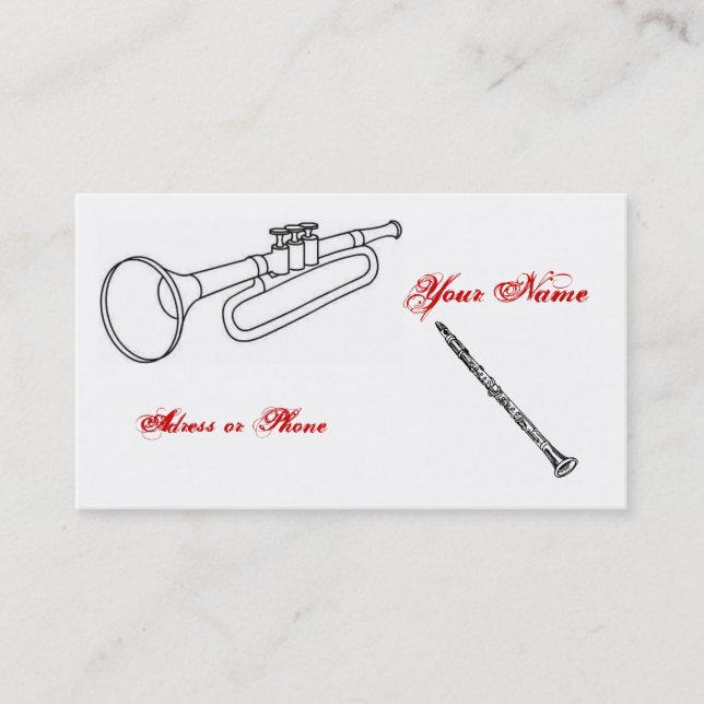 Symphonic visitkort (Framsida)