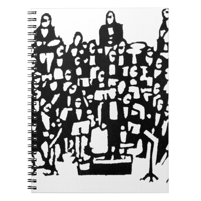 SYMPHONY! ANTECKNINGSBOK MED SPIRAL (Framsidan)