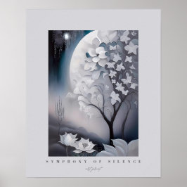Symphony av tystnad poster