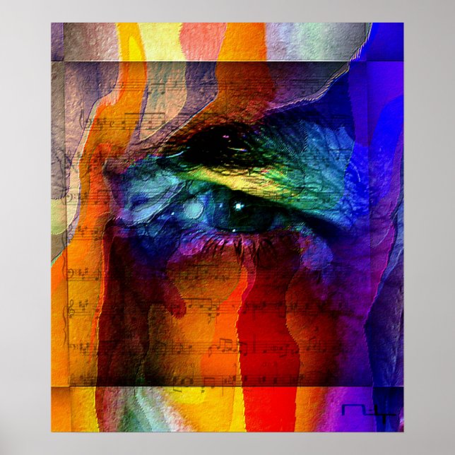 Symphony för en öga opus#2 poster (Framsidan)