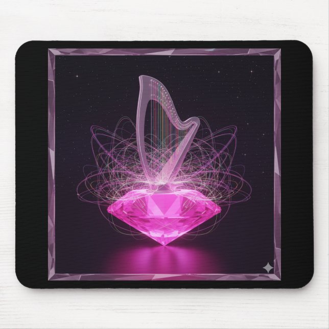 Symphony Harp Mousepad Musmatta (Framsidan)