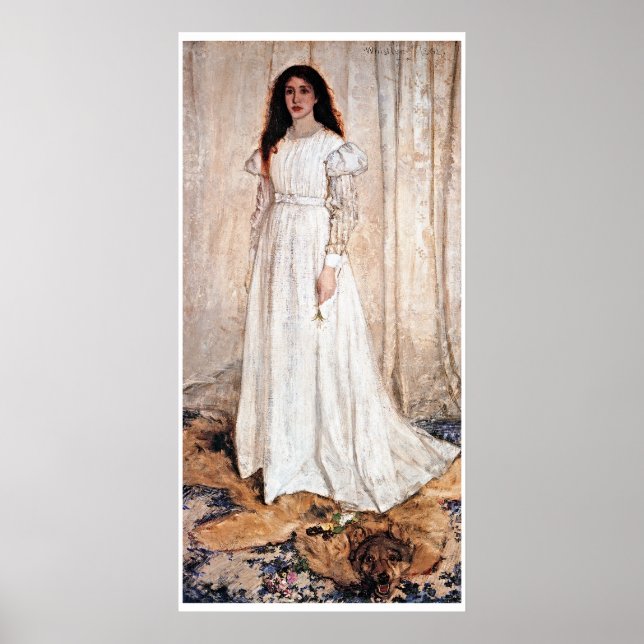 Symphony in White by Whistler Poster (Framsidan)
