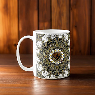 Symphony kärlek på en bikaka kaffemugg