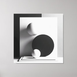 Symphony of Centered Shadows Canvastryck