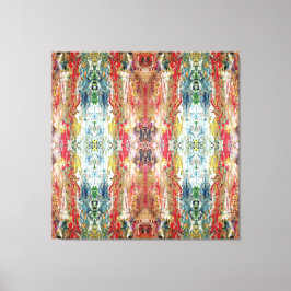 Symphony of Chaos - Abstrakt Real Artists Palette Canvastryck