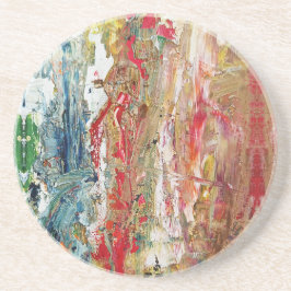 Symphony of Chaos - Abstrakt Real Artists Palette Underlägg