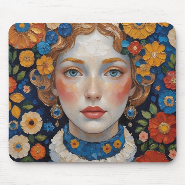 Symphony of Flowers Mouse Pad Musmatta (Framsidan)