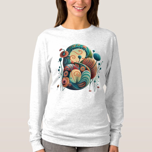 Symphony of Hues, Boundaries Blunds T Shirt (Framsida)