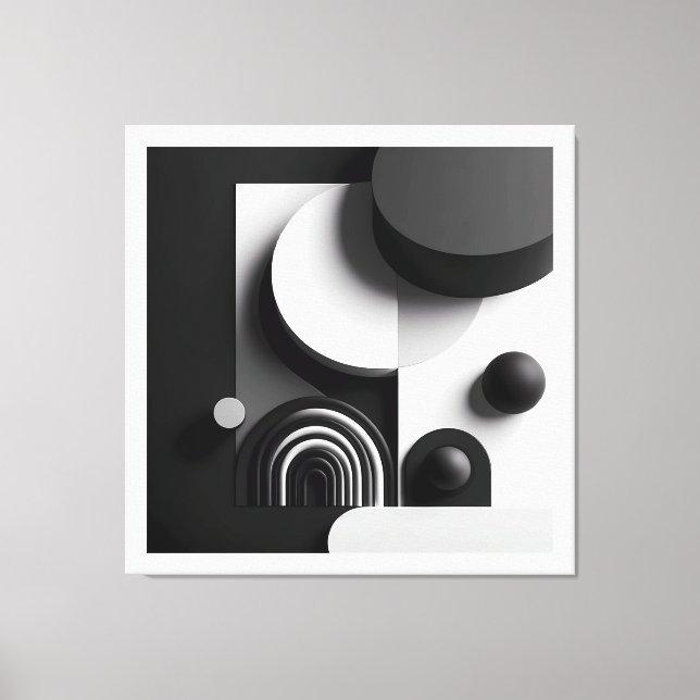 Symphony of Silent Forms  Canvastryck (Framsida)