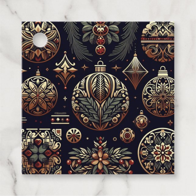 Symphony på judiska toner vid jul gåvor etiketter (Framsida)