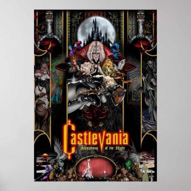 Symphony på Natten II Poster (Framsidan)