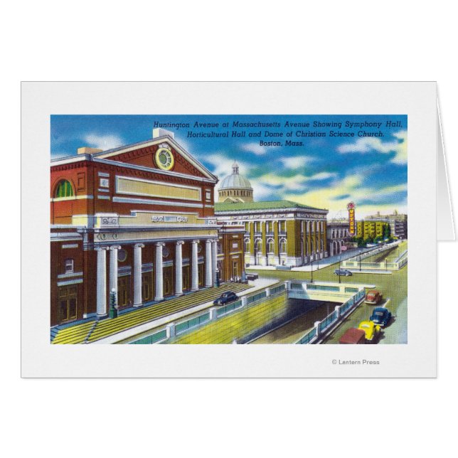 Symphony, trädgårdshallen hälsningskort (Framsidan Horizontal)