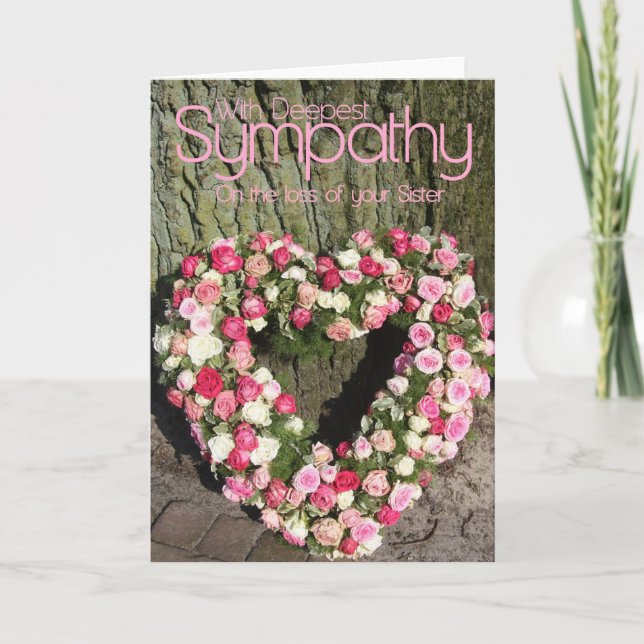 Sympthy-kort med Ro Kort (Framsida)