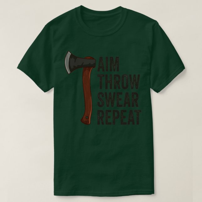 Symthathaj Svere Upprepa ax dragande lumberjack2 T Shirt (Design framsida)