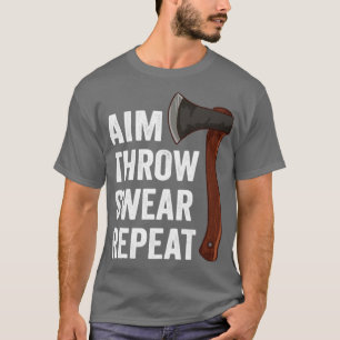 Symthathaj Svere Upprepa ax dragande lumberjack4 T Shirt