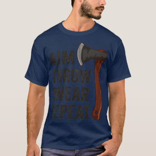 Symthathaj Svere Upprepa ax dragande lumberjack5 T Shirt