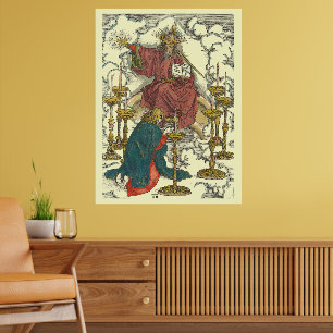 Syn av de sju ljusstakarna av Albrecht Dürer Poster