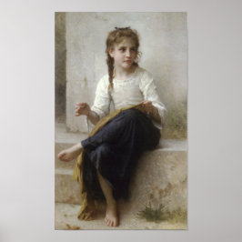 Syn av William-Adolphe Bouguereau Poster